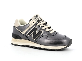 NEW BALANCE A WL574MGS<br>Argent Foncé