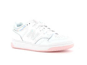 NEW BALANCE A PSB480KW<br>Blanc Rose