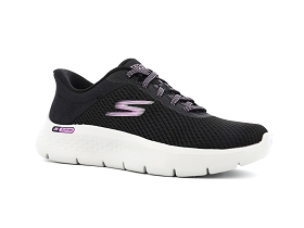 SKECHERS GO WALK FLEX CARLA<br>Noir Violet