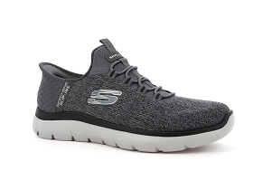 SKECHERS SUMMITS KEY PACE<br>Gris Foncé