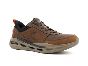 SKECHERS ORVAN MOXLEY<br>Marron Foncé