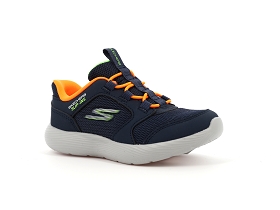 SKECHERS DYNA LITE TURBO BRISK BUD<br>Bleu-Orange
