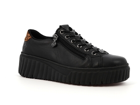 RIEKER N2555<br>Noir Leopard