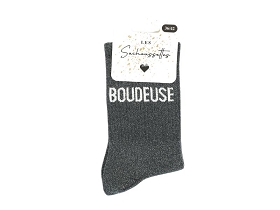 SACHOUSSETTES BOUDEUSE<br>Gris Foncé