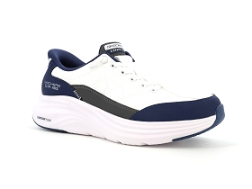 SKECHERS CONTOUR FOAM COZY FIT<br>Blanc Bleu