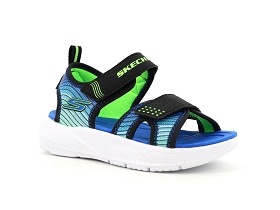 SKECHERS MICROSPEC SPLASH<br>Noir Vert