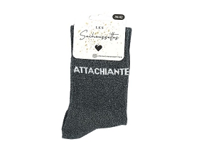SACHOUSSETTES ATTACHIANTE<br>Gris Foncé