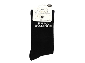 SACHOUSSETTES PAPA D AMOUR 2<br>Noir Blanc