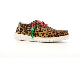HEY DUDE WENDY GETAWAY LACE 45215<br>Leopard