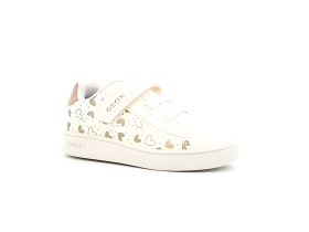 GEOX B ECLYPER GIRL B455MA<br>Blanc-Or