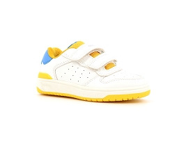 GEOX J WASHIBA BOY J46LQA<br>Blanc-Jaune