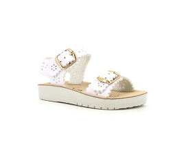 GEOX J SANDAL COSTAREI J65EAA<br>Blanc