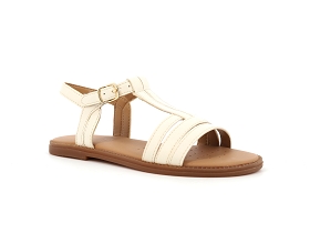 GEOX J SANDALE KARLY FI J6535B<br>Creme