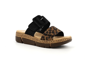 RIEKER V2392<br>Noir Leopard