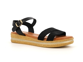 CHAUSSURES DU CHATEAU 14598<br>Velours Noir