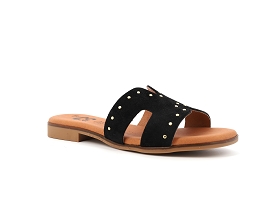 CHAUSSURES DU CHATEAU 3054<br>Velours Noir