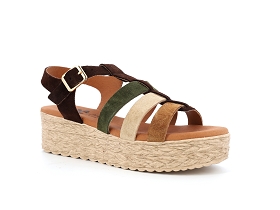 CHAUSSURES DU CHATEAU 722<br>Multi-Marron