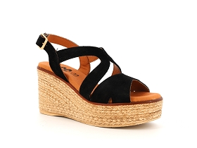 CHAUSSURES DU CHATEAU 5857<br>Velours Noir