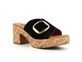 CHAUSSURES DU CHATEAU 6711<br>Velours Noir