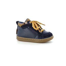 SHOOPOM BOUBA ZIP WOOL<br>Bleu-Jaune