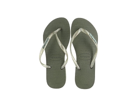 HAVAIANAS SLIM LOGO METALLI 4119875<br>Kaki