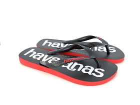 HAVAIANAS LOGOMANIA 2 - 4148449<br>Noir Rouge