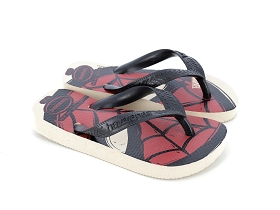 HAVAIANAS TOP LOGOMANIA MARVEL<br>Noir Beige