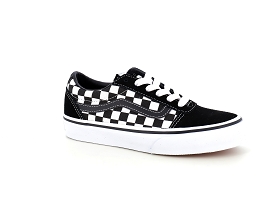 VANS YT WARD CHECKERED<br>Noir Blanc