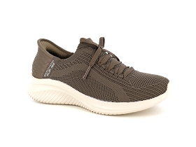 SKECHERS ULTRA FLEX 3 0 SLIP INS<br>Kaki