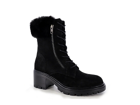 GEOX D DAMIANA   D36QCB<br>Velours Noir