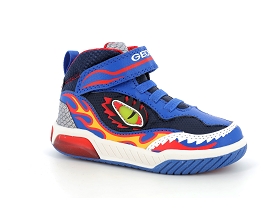 GEOX J INEK BOY  J369CD<br>Bleu-Rouge
