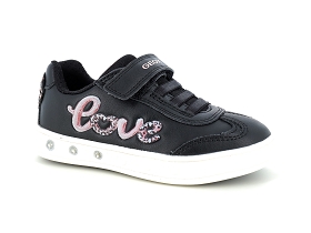 GEOX J SKYLIN GIRL J368WA<br>Noir Rose