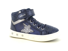 GEOX JSKYLIN GIRL J368WG<br>Marine-Argent