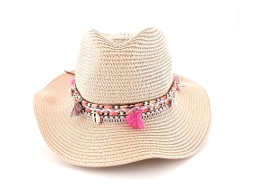 E BRAND CHAPEAU 30-RJ-232022<br>Blanc Rose