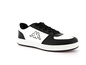 KAPPA MALONE JR LACE<br>Noir Blanc