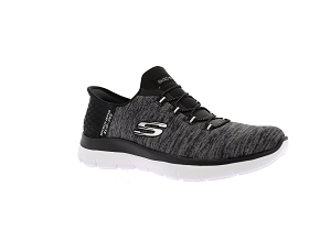 SKECHERS SUMMITS DAZZLING HAZE<br>Noir Gris