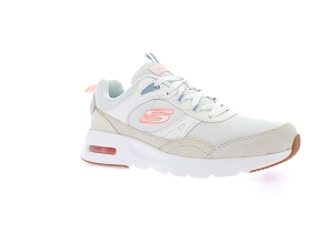 SKECHERS SKECH AIRE COURT RETRO AV<br>Blanc Beige