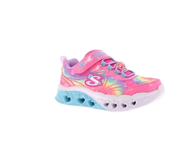 SKECHERS FLUTTER HEARTS LIGHTS GRO<br>Rose fluo