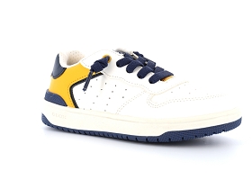 GEOX J WASHIBA BOY J45LQB<br>Blanc-Jaune