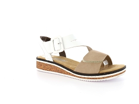 RIEKER V3660<br>Blanc Beige