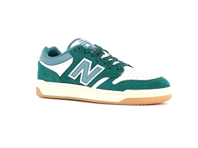 NEW BALANCE A BB480LPA 40 47 CuirBlanc Vert 