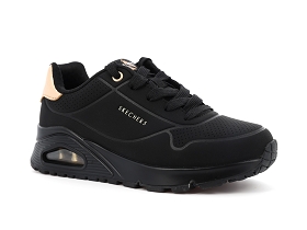 SKECHERS UNO GEN1 SHIMMER AWAY<br>Noir Bronze