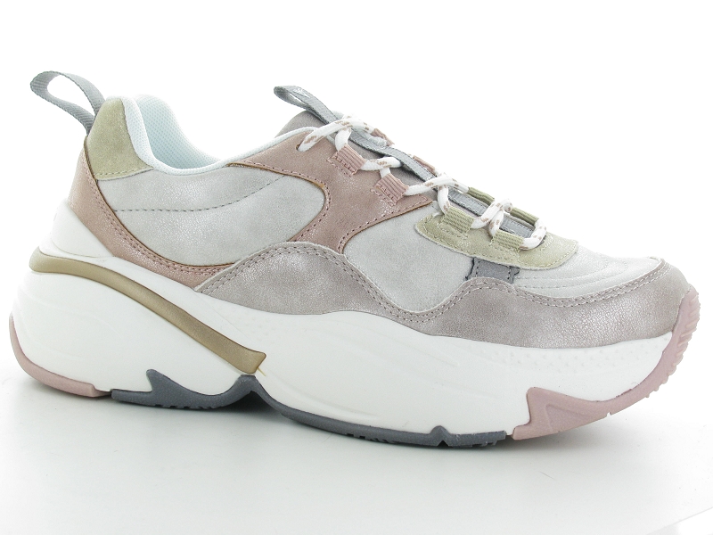 Chaussures beige rosé sale