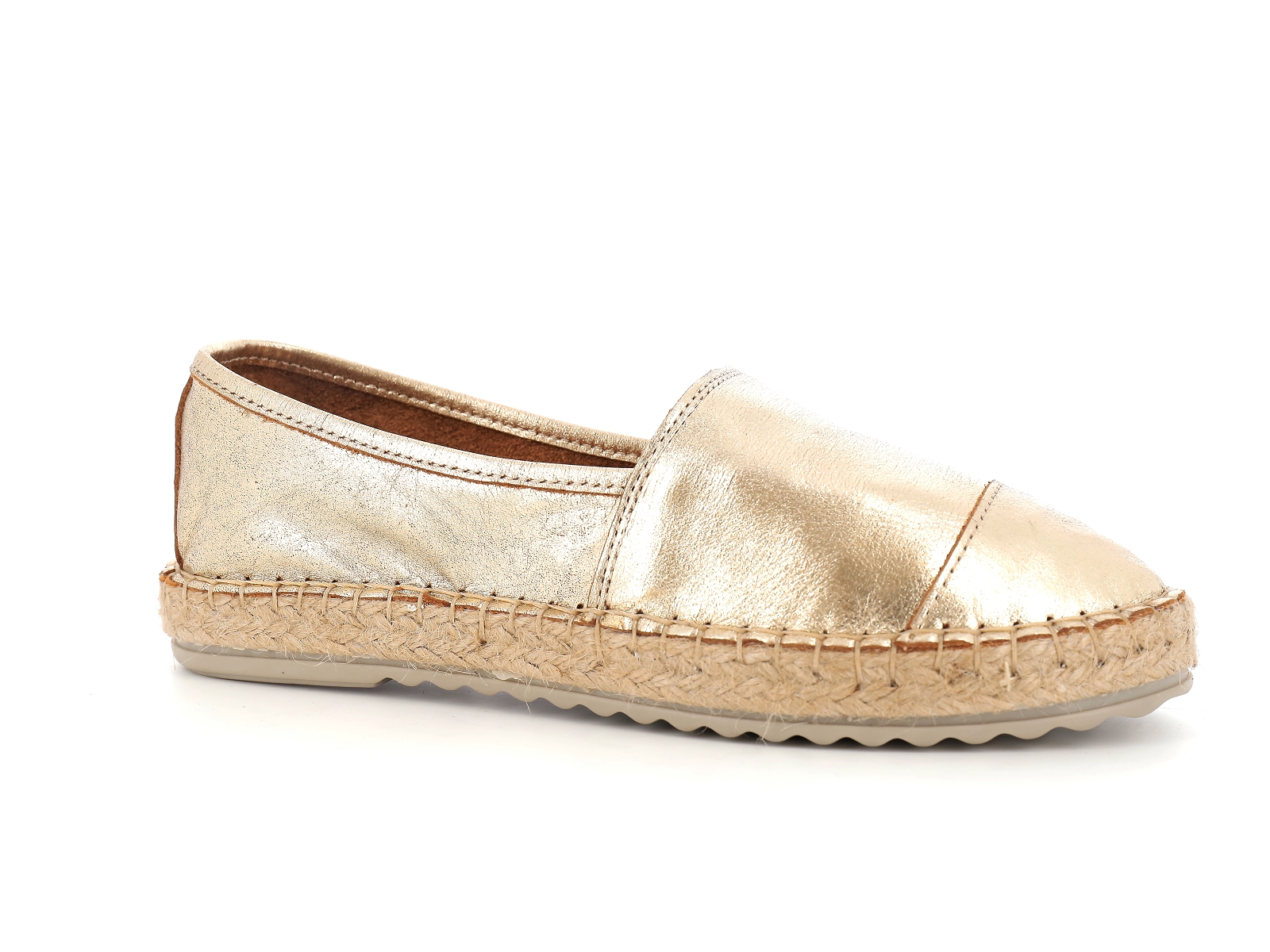 Chaussures du Chateau Elue par nous espadrille necoutille 36 40 or femme