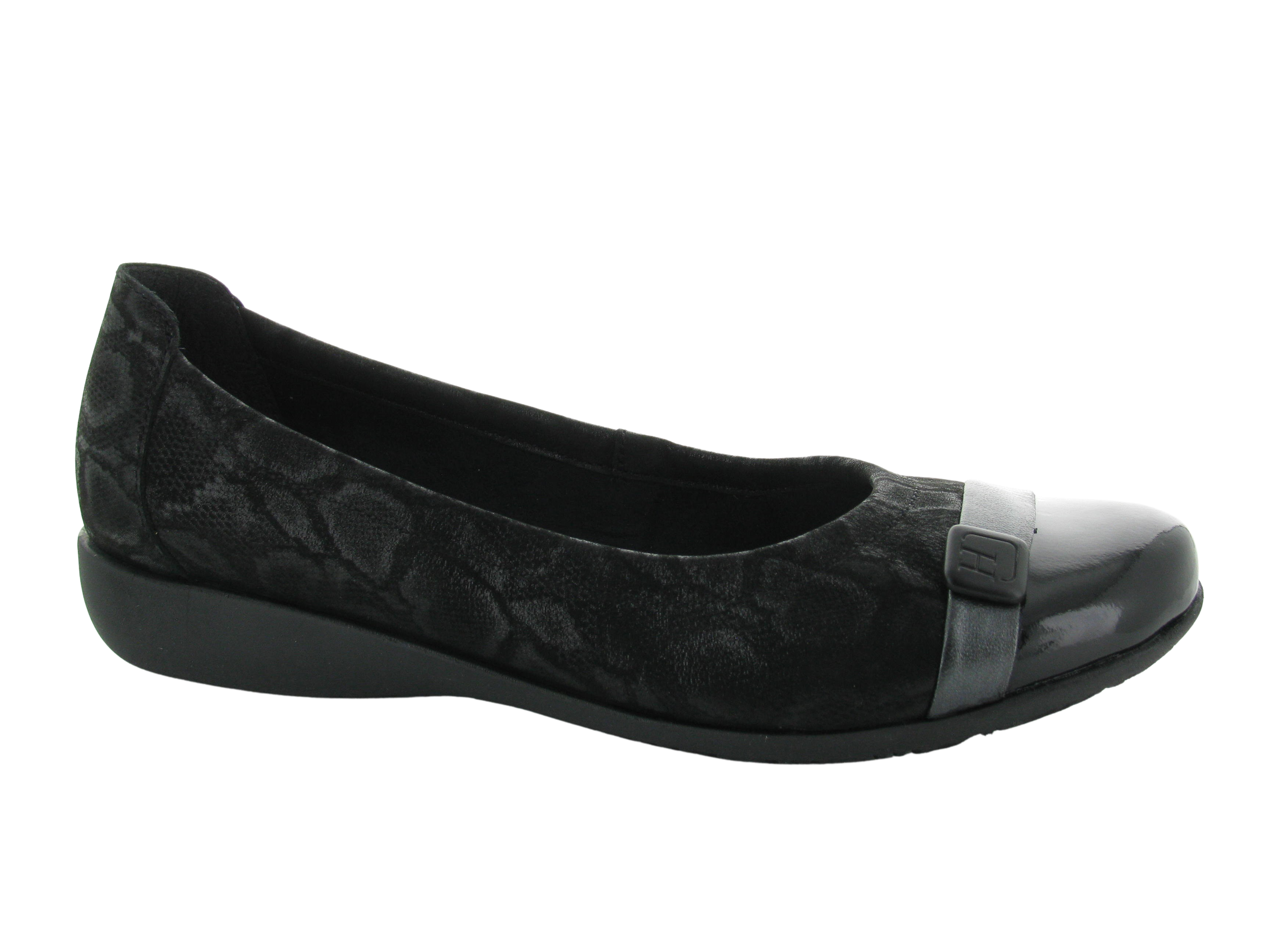 Chaussures du Chateau Hirica ballerine liza 36 42 noir femme