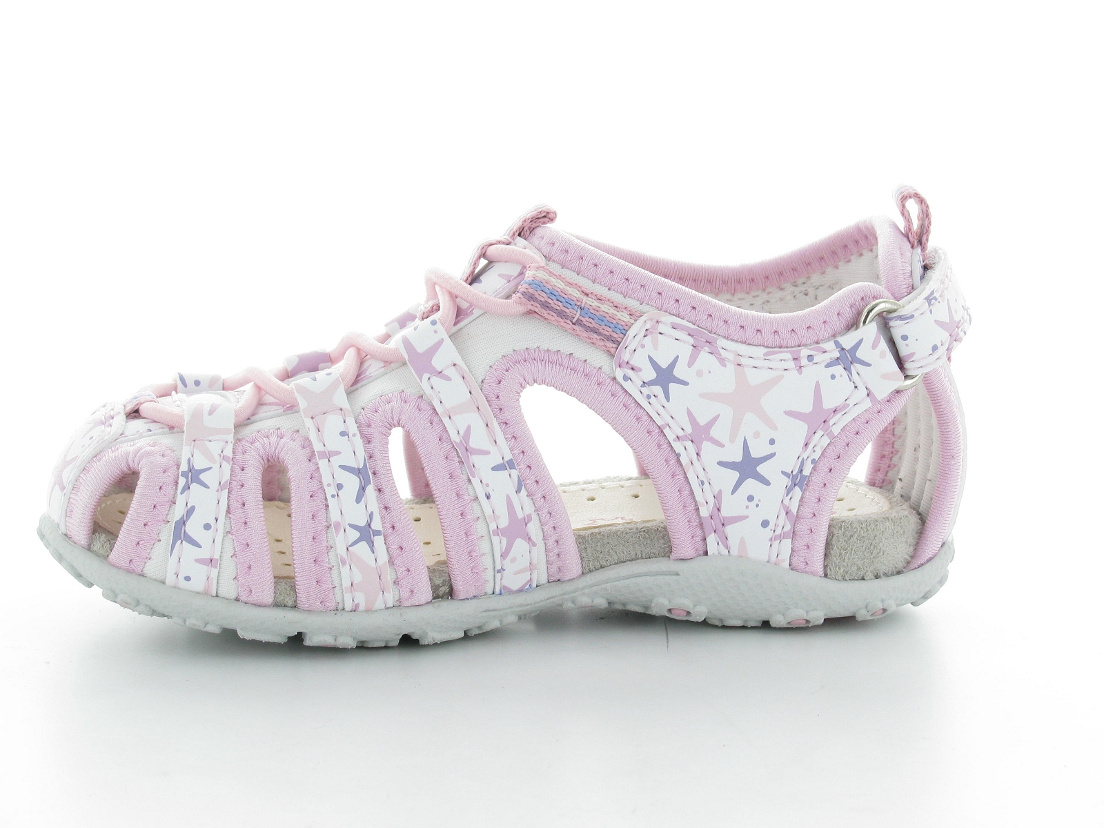 Leeds límite especificar Chaussures du Château | Geox nupied sport geoflanchet j52d9c e18 25 32  blanc rose fille