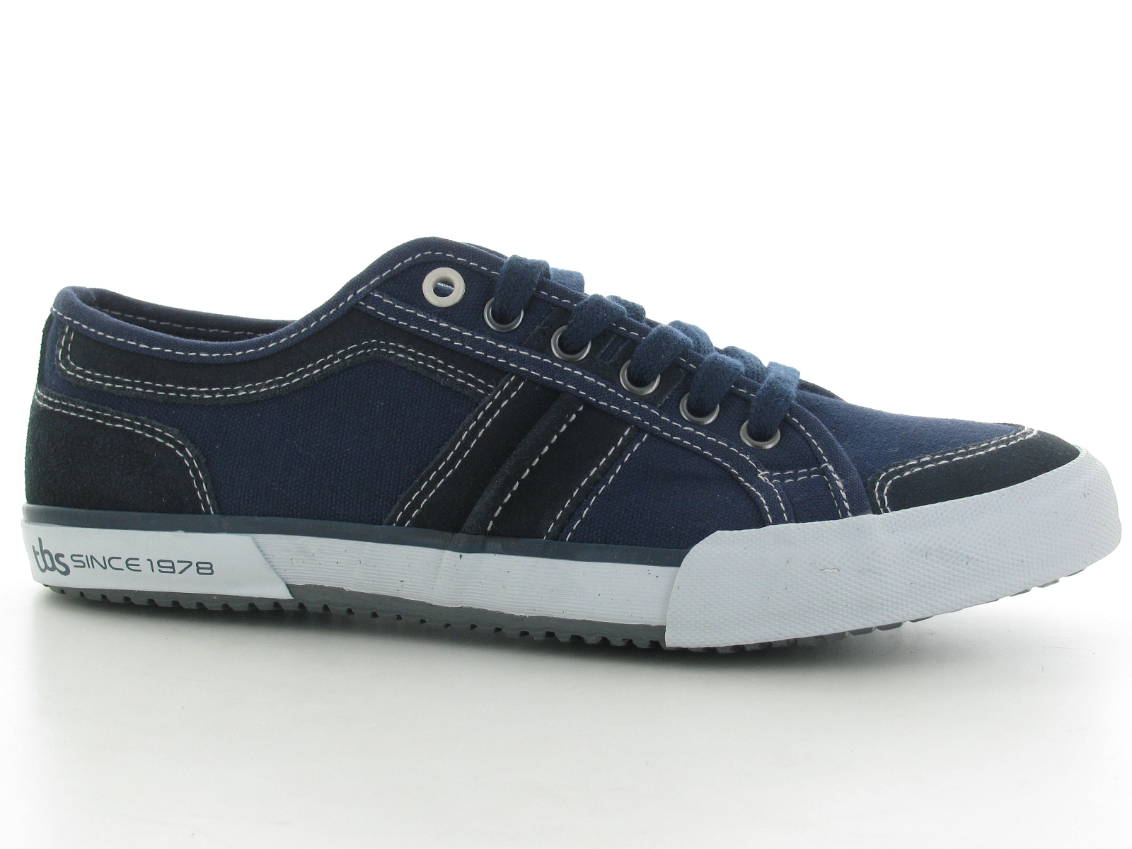 Chaussures du Chateau Tbs toile edgard e19 4045 marine homme