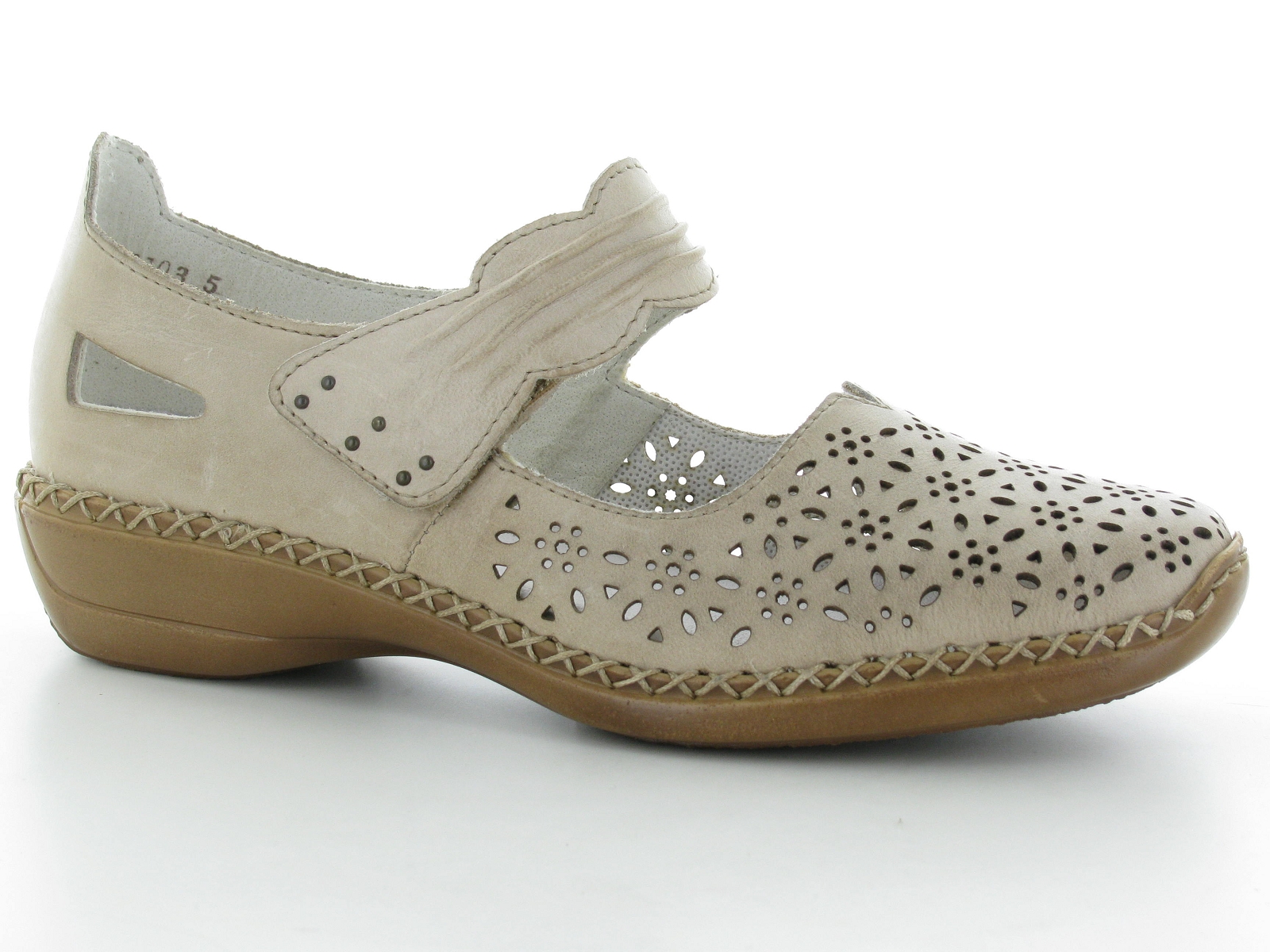 Chaussures Du Chateau Rieker Chaussures Confort Rievian 413g7 E19 3641 Vanille Femme