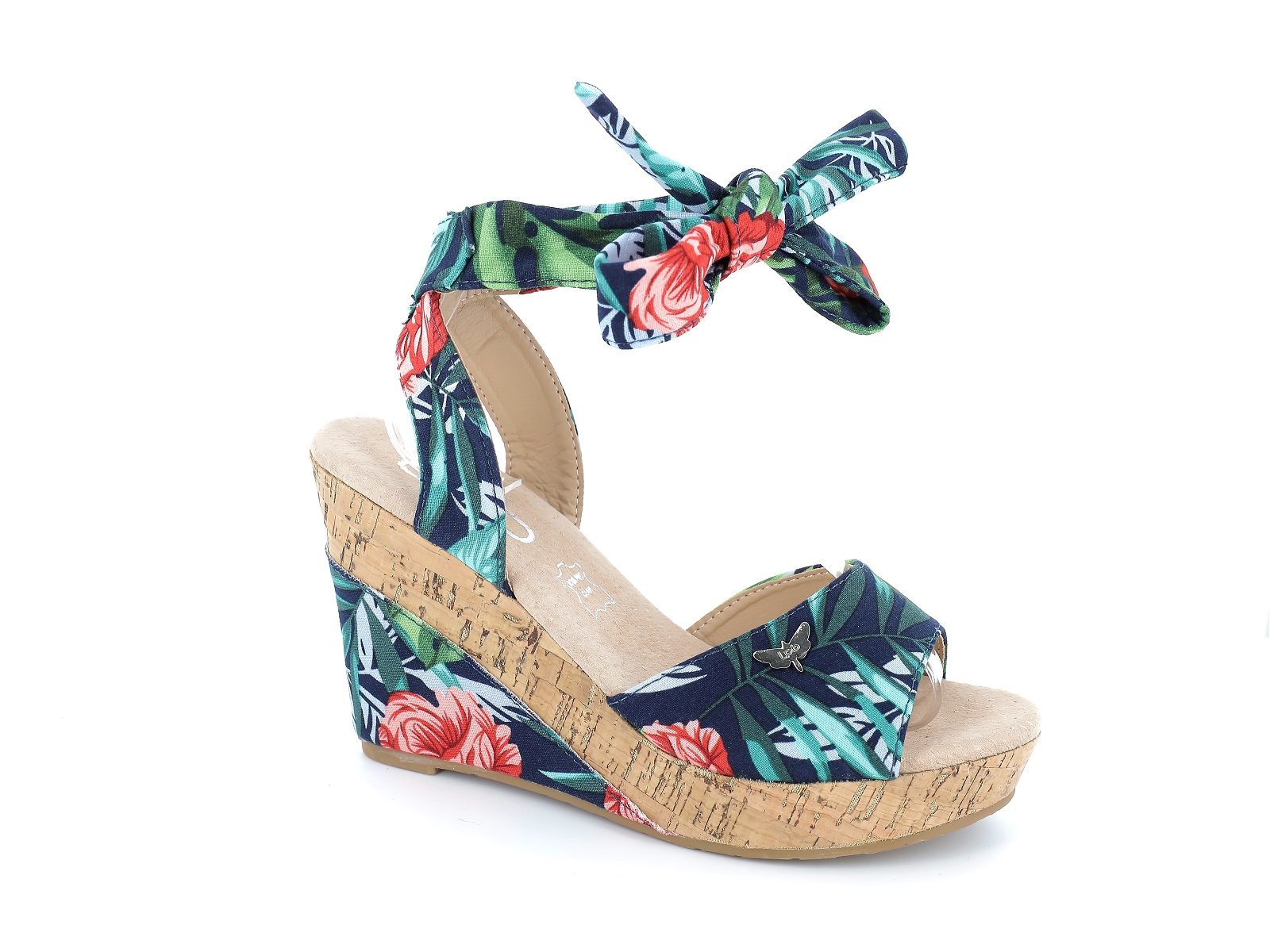 Chaussures du Chateau Les petites bombes nu pied bela 36 41 fleuri femme