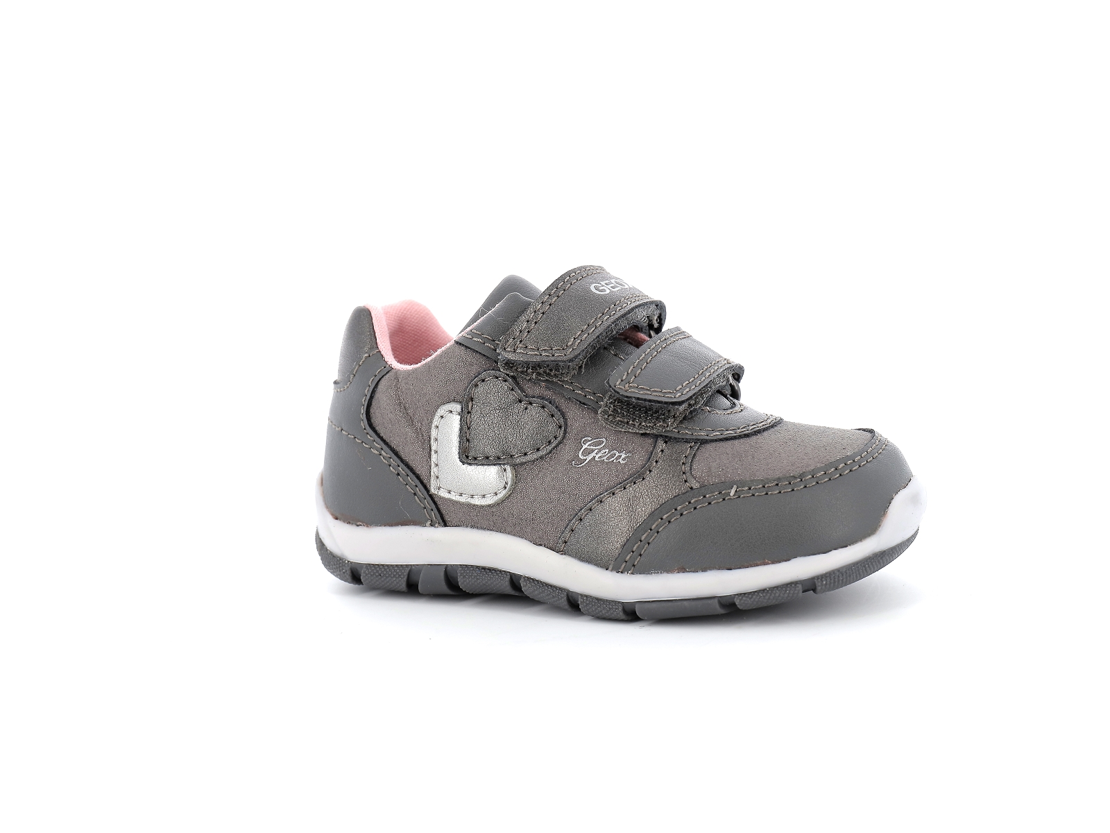 Chaussures Château | Geox sneakers geoheira b163ya 26 gris bebe fille
